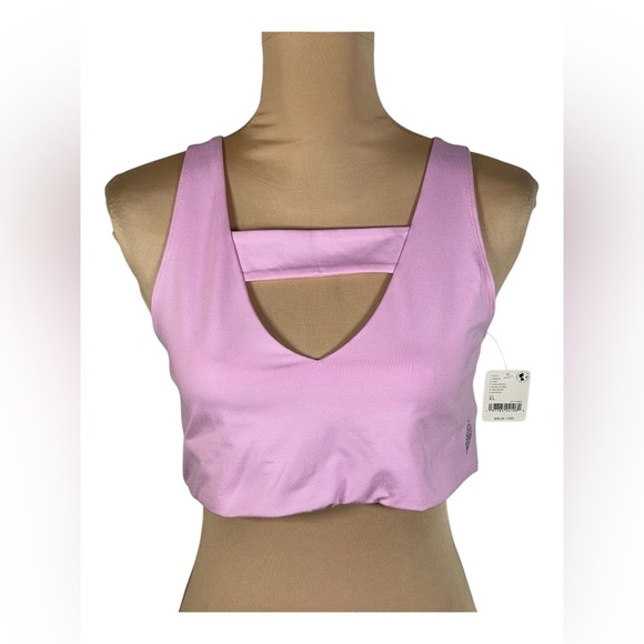 Free People Movement Light Pink Sports Bra NWT XL - Picture 3 of 8